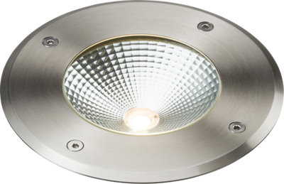 Luminosa LED Stainless Steel Recessed Ground Light 3000K 230V IP65 9W