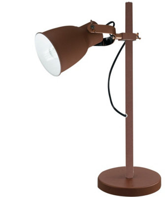 Luminosa Legend Table Task Lamp, Corten, Copper, White, E27