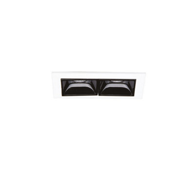 Luminosa Lika 6W 2x LED Recessed Downlight White 2700K