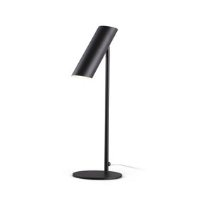Luminosa Link 1 Light Adjustable Table Lamp Black, GU10