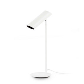 Luminosa Link 1 Light Adjustable Table Lamp White, GU10