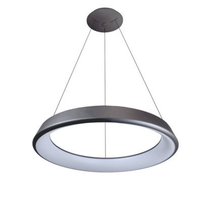 Luminosa Lizer LED Pendant Light 36W 2192Lm 3000K Grey