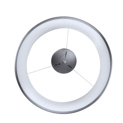 Luminosa Lizer LED Pendant Light 48W 2884Lm 3000K Grey