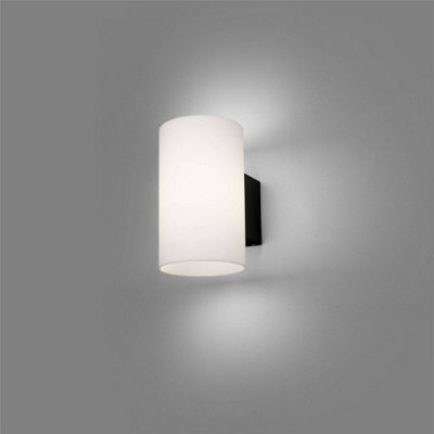 Luminosa Lur LED Outdoor Wall Light White, Dark Grey IP54