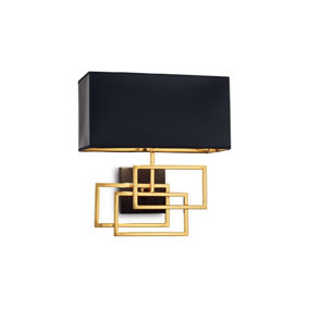 Luminosa Luxury 1 Light Wall Light Brass