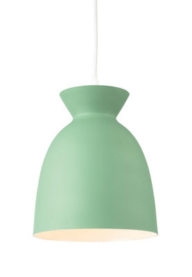 Luminosa Maisie Dome Pendant Light Green