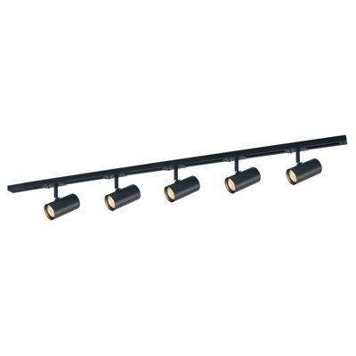 Luminosa Marvi Modern 5 Light Ceiling Spotlight Bar, GU10