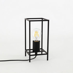 Luminosa Melando Industrial, Retro 1 Light Portable Floor Lamp, E27