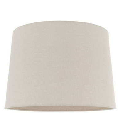 Luminosa Mia 1 Light Shade Light Natural Linen, E27 | DIY at B&Q