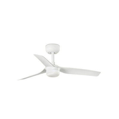 Luminosa Mini Punt Small Led White DC Ceiling Fan 6 Speed
