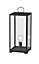 Luminosa Mirage Outdoor Portable Table Lamp Lantern, Anthracite, IP44, E27
