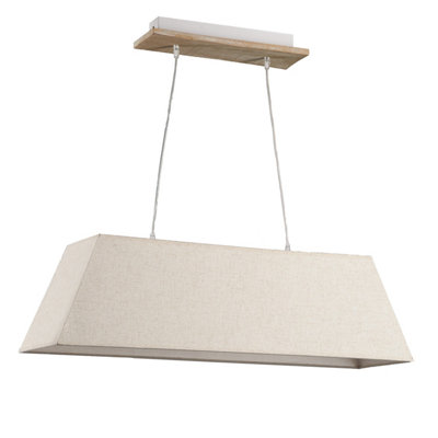 Luminosa Miriel Bar Pendant Ceiling Light Cream