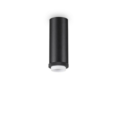 Luminosa MIX Round Surface Mounted Downlight Black