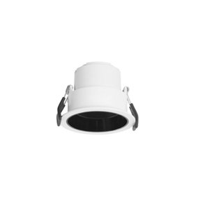 Luminosa Mode LED Recessed Downlight White, Sandblasted, Warm-White 3000K
