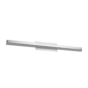 Luminosa Modern LED Wall Lamp Brushed Silver, Warm White 3000K 960lm