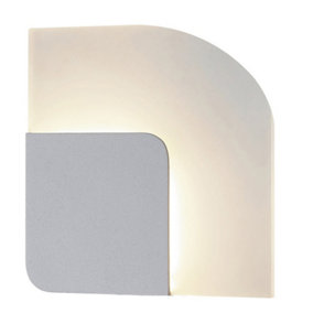 Luminosa Modern LED Wall Lamp White, Warm White 3000K 252lm