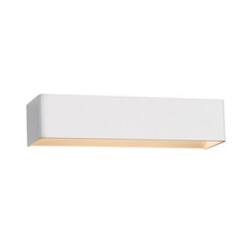 Luminosa Modern LED Wall Lamp White, Warm White 3000K 700lm