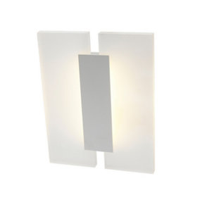Luminosa Modern LED Wall Lamp White, Warm White 3000K 840lm