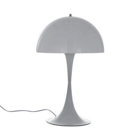 Luminosa Modern Table Lamp White 1 Light , E27