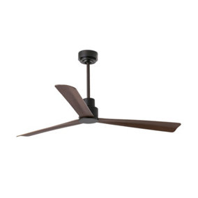 Luminosa Nassau Brown Ceiling Fan With DC Motor Smart - Remote Included