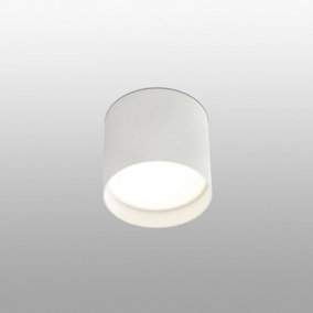 Luminosa Natsu LED 1 Light Round Surface Mounted Downlight White