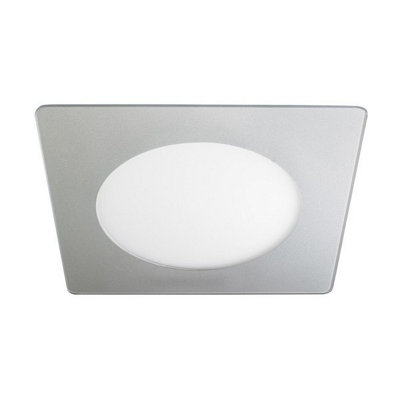 Luminosa Novo Lux LED Recessed Downlight Downlight Square 12W Grey