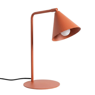 Luminosa Nox Desk Task Lamp Red Ochre 1x E14