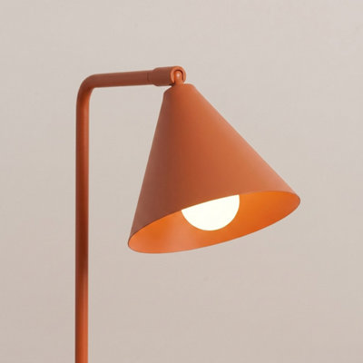 Luminosa Nox Desk Task Lamp Red Ochre 1x E14