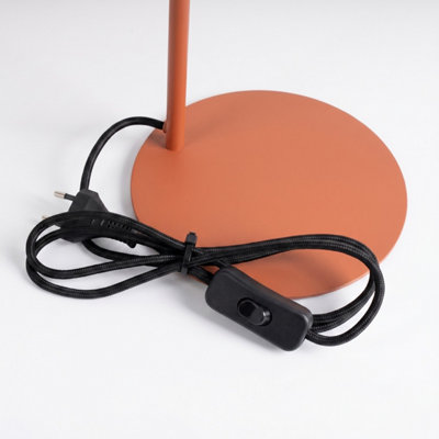 Luminosa Nox Desk Task Lamp Red Ochre 1x E14