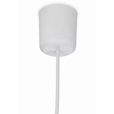 Luminosa Numbers 4 Light Children Ceiling Pendant Multicolour, E14