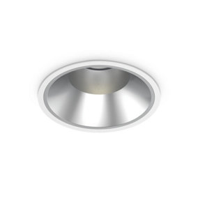 Luminosa Off Round Recessed Downlight White, 4000K, 42W