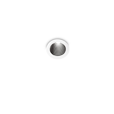 Luminosa One Round Recessed Downlight White 25cm 3000K
