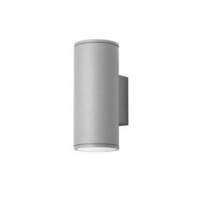 Luminosa Orion LED Outdoor Surface Mounted Wall Light Grey IP54