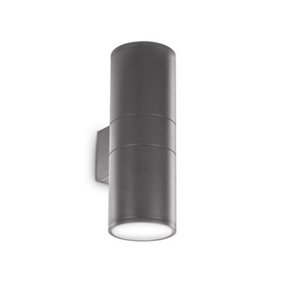 Luminosa Outdoor Up Down Wall Lamp 2 Lights Anthracite IP54, E27
