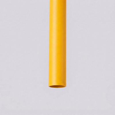 Luminosa Pastelo Slim Pendant Ceiling Light Yellow 1x G9