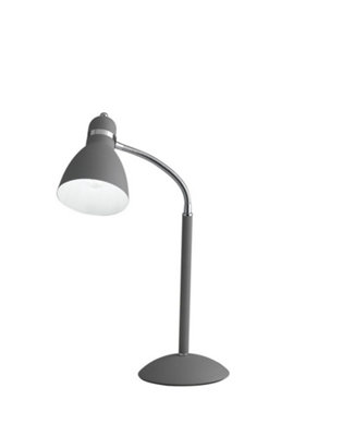 Luminosa people desk task lamp grey 17x52cm