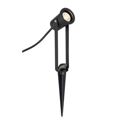 Luminosa Picco Outdoor 6W LED Mini Spike Light Matt Black 3000K, IP65