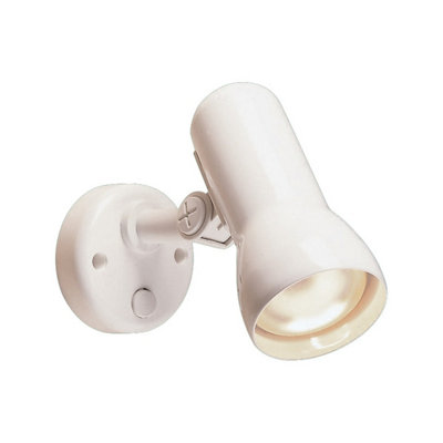 Luminosa Polar 1 Light Single Switched Spotlight White