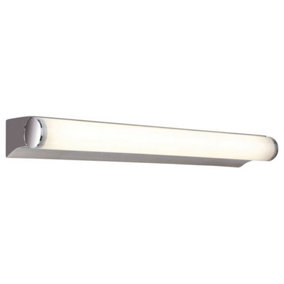 Luminosa Polaris LED 6W Bathroom Indoor Wall Light Chrome, Polycarbonate Diffuser IP44