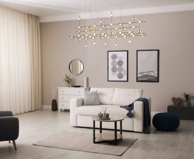 Luminosa Provenza Modern Integrated LED Pendant Ceiling Light, 3000K