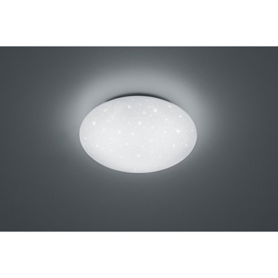 Luminosa Putz Modern 37cm Bathroom Ceiling Light White 4000K IP44 - UK Stock