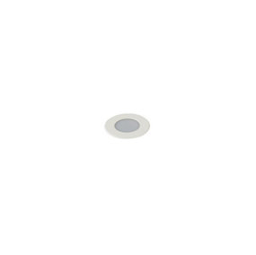Luminosa Rainbow Outdoor LED Dimmable Rgb Recessed Downlights, White, IP65, 4000K