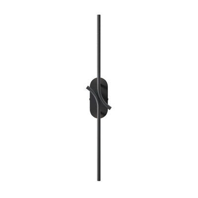 Luminosa RenAIssance Modern Integrated LED Wall Lamp Black 3000K 170lm ...