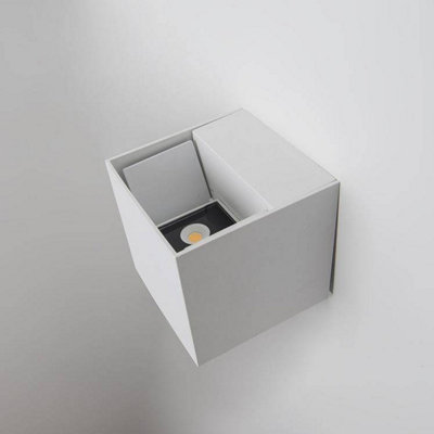 Luminosa Rex LED Light Outdoor Wall Light White IP54
