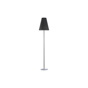 Luminosa Richard Floor Lamp With Tapered Shade, Black