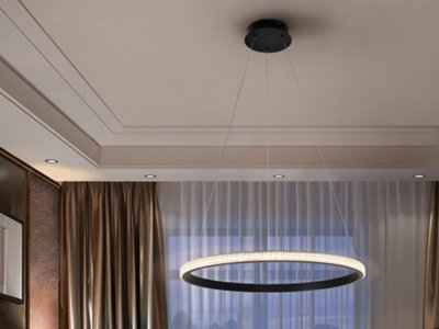 Integrated led outlet pendant