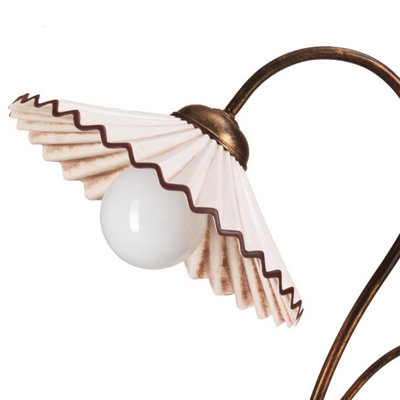 Luminosa Rosina Table Lamp, Ceramic Shade