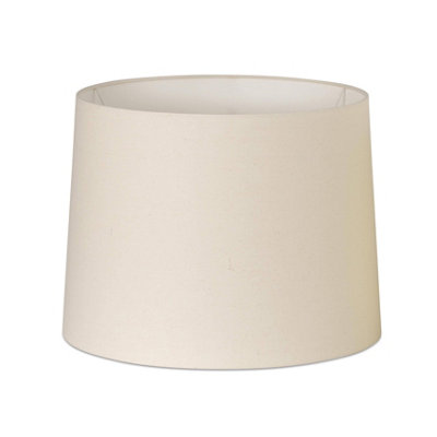 Luminosa Round Floor Lamp Beige Shade | DIY at B&Q