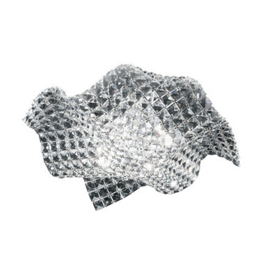 Luminosa RUMBA Ceiling Light Transparent, Crystal 44x12x44cm