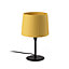 Luminosa Samba Table Lamp Round Tapered Yellow, E27